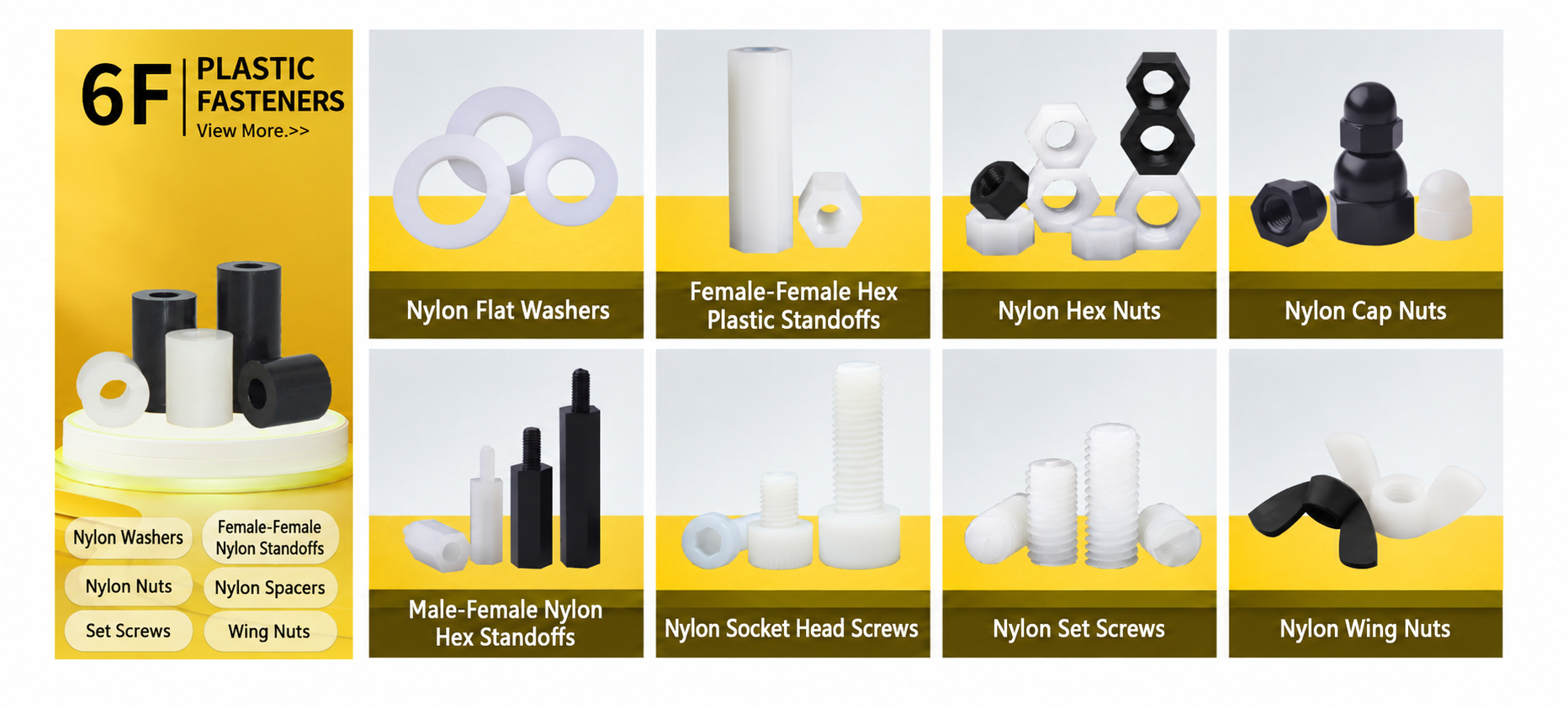 Plastic Fasteners product catalog